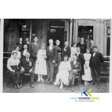 1921 Koning G.H.Janssen- Groesbeek en Koningin A.M.Derksen F00002793